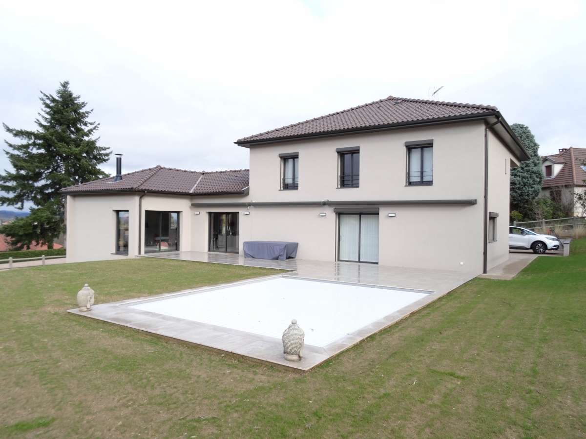 Réhabilitation et extension maison plan Favier