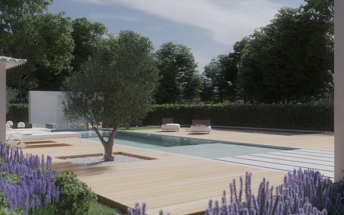 Piscine et Pool House : BYYB_Belen_Vue jour_Vue 02.RGB_color