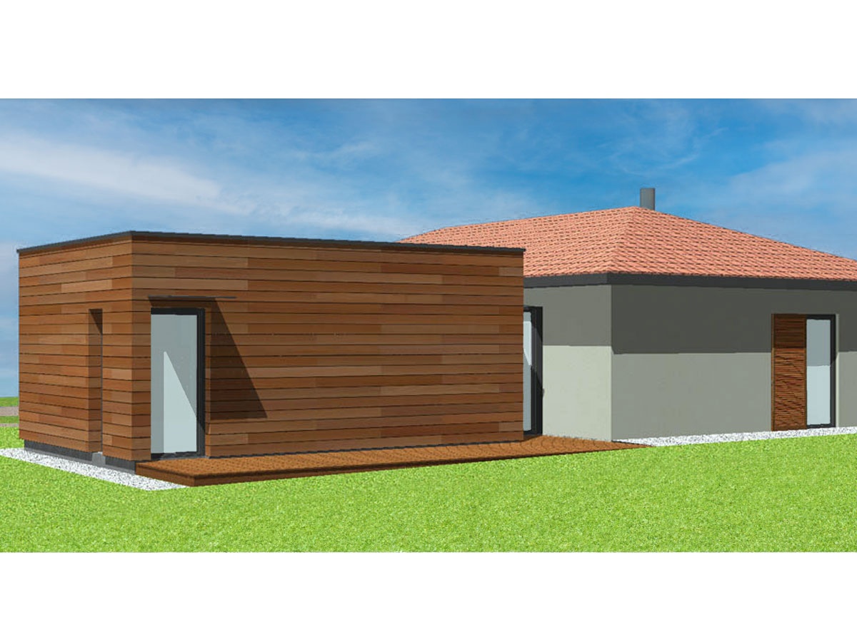 Extension/rénovation d'une maison à Ternay