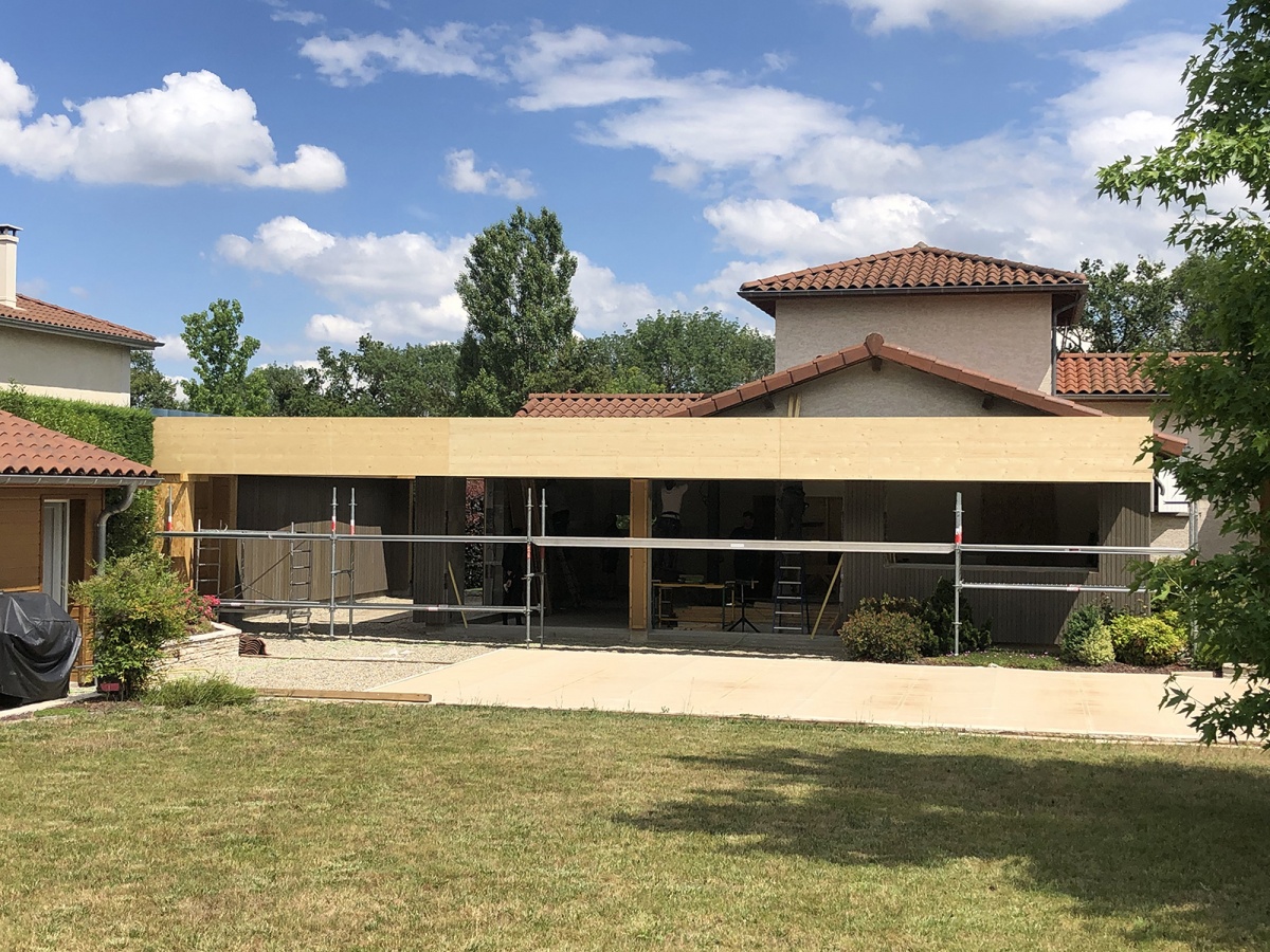 Extension d'une villa : 30 Brindas 01b