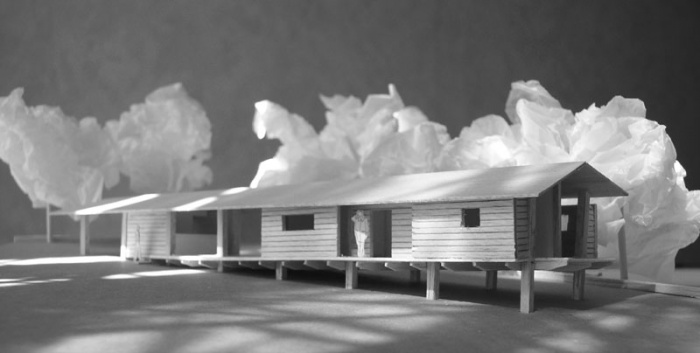 Maison bois sur pilotis : 04_Maison sur pilotis_maquette.JPG