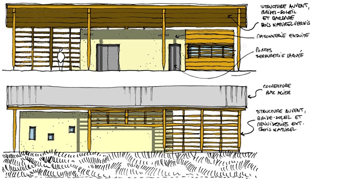 Construction du btiment d'exploitation de la dchetterie de Mercurol (26) : 4