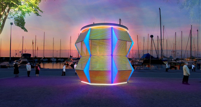 Kiosque vente à emporter 360°