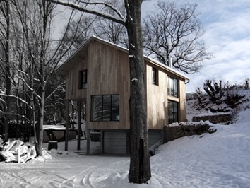 MAISON DES BOIS : hiver