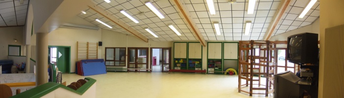 Extension école maternelle à Béligneux : Salle de motricité