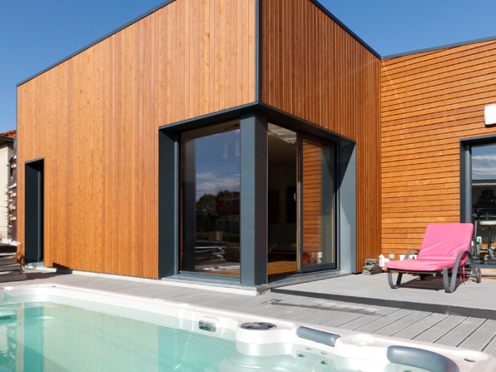 Maison BBC ossature bois à Lyon