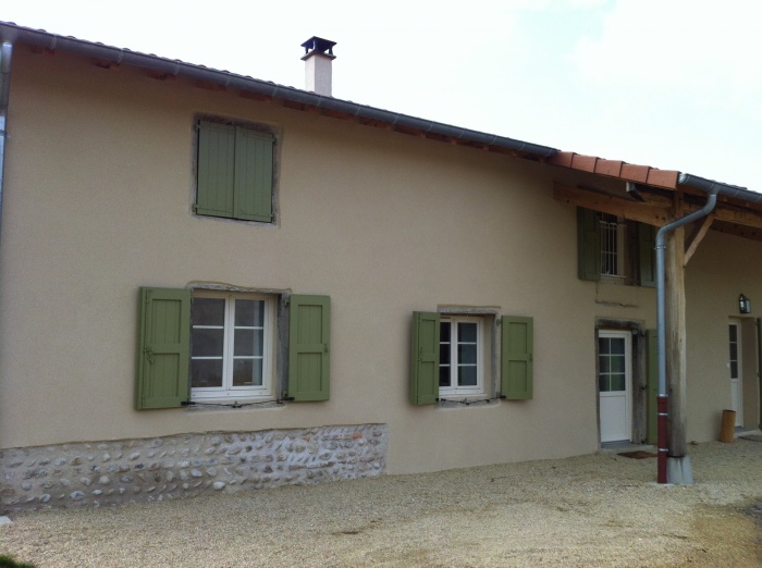 Rnovation d'une ferme : Facade est