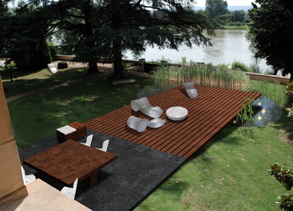 Villa à Beauregard - projet realisé avec agence B. Aulagne, agence RBBA