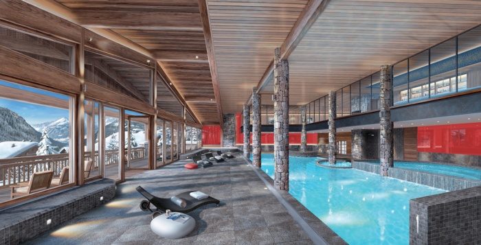 Les Fermes de Chatel - rsidence de tourisme 4* : Piscine, SPA