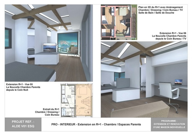 ALDE - V01 - Extension et Rnovation d'une Maison Individuelle
