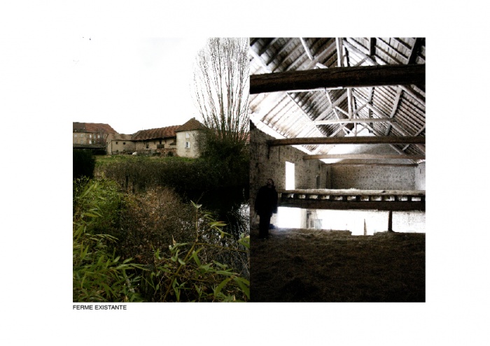 Rhabilitation/Extension de la ferme du couvent en salle de rception : MEP-CHF2