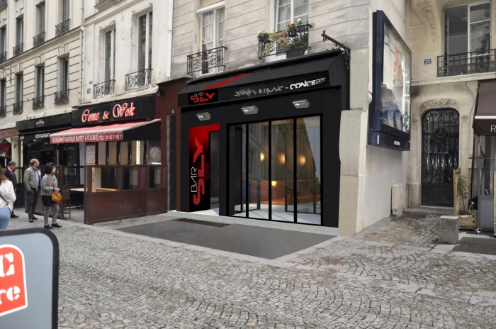 SLY04 - REAMENAGEMENT BAR - OUVERTURE NIVEAU SOUS SOL