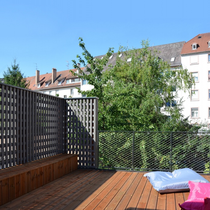 MAISON S_STRASBOURG : 10.Terrasse 2